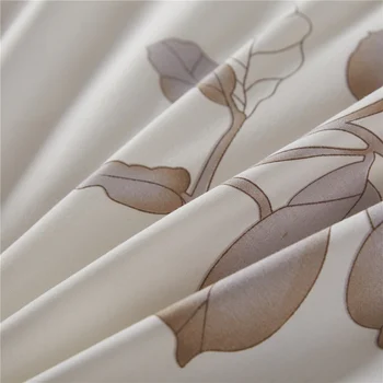 Simples Capa de Edredão de Têxteis-Lar Flor Impresso Conjuntos de Cama Travesseiro Macio Reversível Rei, Rainha, cama de casal com Edredom Capa
