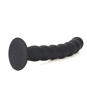 Silicone otário puxar esferas plug anal anal massager adulto sexo anal brinquedo plug anal