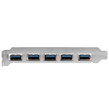 5 Portas do Concentrador USB 3.0 PCI-E Adicionar No Cartão de Controlador SATA 3 PCIE SATA3 PCIE/PCI-E SATA/Cartão de Expansão/Multiplicador de PCI Express, SATA