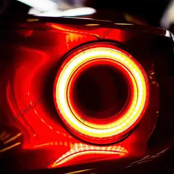 LED vermelho Luzes Traseiras de Montagem da Cauda Lâmpadas 2pcs/set de Ajuste para o Ford Mustang-2019