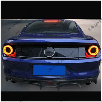 LED vermelho Luzes Traseiras de Montagem da Cauda Lâmpadas 2pcs/set de Ajuste para o Ford Mustang-2019