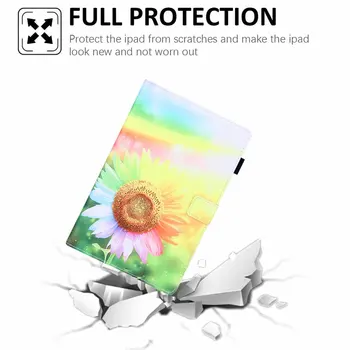 Padrão à prova de Choque do Couro do PLUTÔNIO do Folio Stand Protectiv Carteira Case para Samsung Galaxy Tab Um de 8,4 polegadas SM-T307/T307U 2020