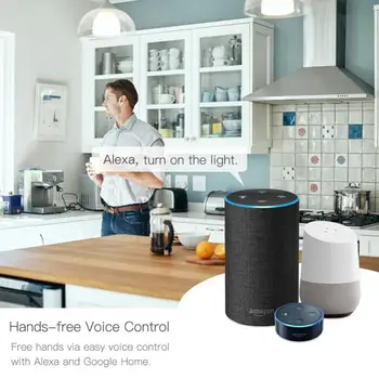 Tuya wi-Fi Smart Interruptor de Luz sem Fio Smart Home DIY Disjuntor Remoto o Controle de Voz Temporizador de Trabalho Com Alexa Inicial do Google 10A