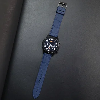 22mm Correia de relógio para Samsung Galaxy Watch 3/46mm Engrenagem S3 Fronteira faixa de Silicone Pulseira Huawei assistir GT/2/GT2/GT2e/pro banda