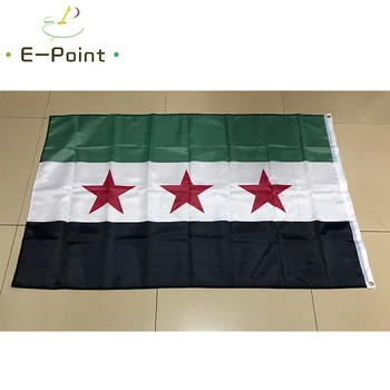 A síria, País de Bandeira da Síria Independência Bandeira 2*3 pés (60*90 cm) 3ft*5 pés (90*150cm) Tamanho Decorações de Natal para a Casa Bandeira Bandeira
