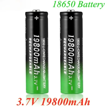 2021 Novo 18650 bateria de 3,7 V 19800 mAh batera recargable de Li-Ion para lanterna LED Caliente Nueva de Alta Calidad