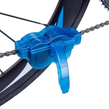 Corrente de bicicleta de Limpeza 3D Escova Cadeia de Limpeza de Bicicleta, de Moto Protector Guarda de Bicicletas Lavagem Ferramenta de Bicicleta de Montanha