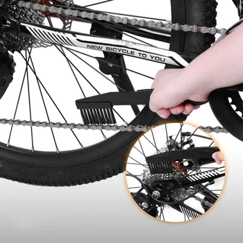 Corrente de bicicleta de Limpeza 3D Escova Cadeia de Limpeza de Bicicleta, de Moto Protector Guarda de Bicicletas Lavagem Ferramenta de Bicicleta de Montanha