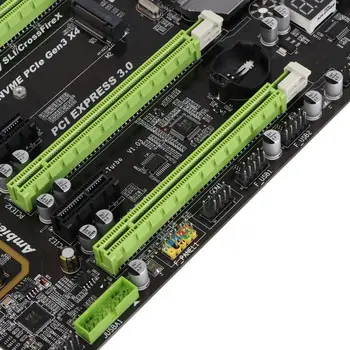 X79 Turbo moederbord LGA2011 USB3.0 SATA3 PCI-E NVME M. 2 SSD ondersteuning REG ECC geheugen pt Xeon E5 processador M2EC