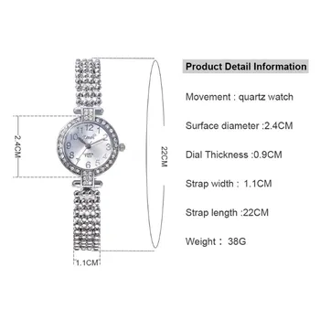 As Mulheres de luxo de Moda Digital Simples de Diamante de Pulso de Quartzo Relógio de Pulseira de Modelos Femininos Impermeável Relógio feminino Pênis Pequeno