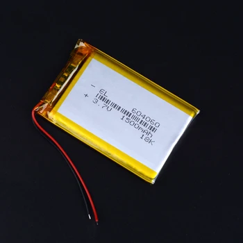 604060 3.7 V bateria de polímero de lítio de 1500 mah DIY móvel de urgência poder cobrar tesouro Li-Po bateria Recarregável 064060