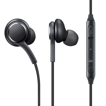 Estéreo de Esportes da Em-orelha Fones de ouvido com Microfone de 3,5 mm Caixa de Controle do Fone de ouvido com Fio para Samsung Galaxy S8 S8plus Equilibrada Armadura ONLENY