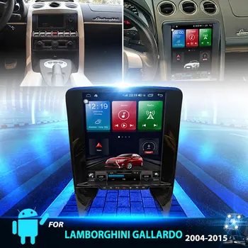 2din Android 10 Auto-Rádio, De Lamborghini Gallardo 2004-Carro GPS de Navegação de Estéreo leitor de DVD Multimídia Player auto-rádio