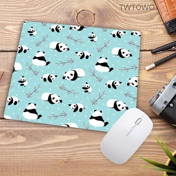 Grande promoção Rússia Cartoon Mouse Pad 21*26cm lindo Bebê Panda Mouse Pad