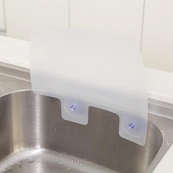 Otário Água Splash Guard Defletor de Pia de Cozinha de Lavar roupa Anti-Conselho de água