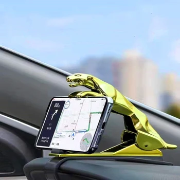 Universal de Telefone Celular de Montagem de Stand Easy Clip de GPS do Carro do Suporte de Painel de Carro de Telefone do Suporte de 360 Graus ajustável