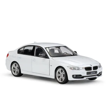 Welly 1:24 BMW 335i carro esporte de simulação de liga de modelo de carro artesanato decoração coleção de ferramentas de brinquedo de presente