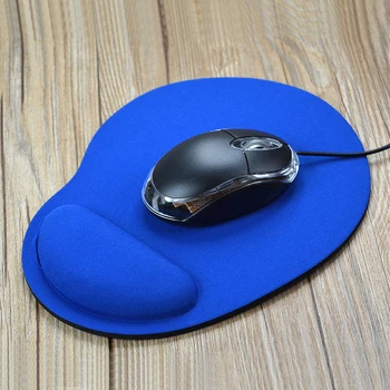 Cor sólida Mouse Pad EVA Pulseira de Mouses Confortáveis Tapete Para o Jogo de PC do Computador Portátil Presente do Dia dos Namorados 1PCS Criativo