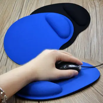 Cor sólida Mouse Pad EVA Pulseira de Mouses Confortáveis Tapete Para o Jogo de PC do Computador Portátil Presente do Dia dos Namorados 1PCS Criativo