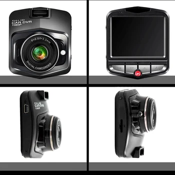 2021 Novo 2.4 Polegadas Carro Traço Cam Auto Mini DVR da Câmera do Carro de HD 1080P Dashcam Vídeo do Ciclo de Secretário de Visão Noturna de Cinzas Gravador de Câmera