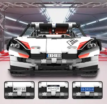 2021 novo Xiaomi ONEBOT road racing drift versão de blocos de construção de brinquedo de alta velocidade de controle remoto de corrida de carro, modelo crianças gife