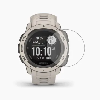 Vidro temperado Película Protetora Clara Proteção Para Garmin Instinto GPS Esporte Relógio Smartwatch Protetor de Tela Tampa