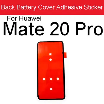 2pcs de Volta Bateria Tampa da caixa de Adesivo Cola Adesiva Fita Para Huawei Mate 10 20 20 30 RS Lite Pro 4G 5G Peças de Reposição