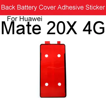 2pcs de Volta Bateria Tampa da caixa de Adesivo Cola Adesiva Fita Para Huawei Mate 10 20 20 30 RS Lite Pro 4G 5G Peças de Reposição
