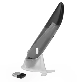 Mini Pen Mouse Óptico Sem Fio De 2,4 G De 1600 Dpi 4 Botões Lápis Usb Ergonômico Mouses Para Computador Portátil Notebook Desktop