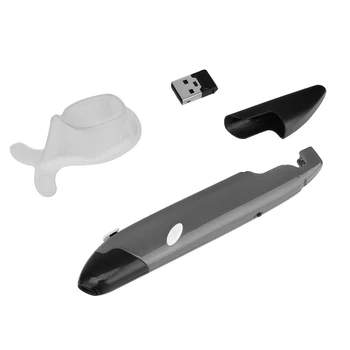 Mini Pen Mouse Óptico Sem Fio De 2,4 G De 1600 Dpi 4 Botões Lápis Usb Ergonômico Mouses Para Computador Portátil Notebook Desktop