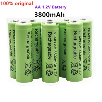 3800mAh AA de 1.2 V bateria de Ni-MH bateria recarregável para o Brinquedo de controle Remoto Pilhas Recarregáveis AA de 1.2 v 3800mah bateria