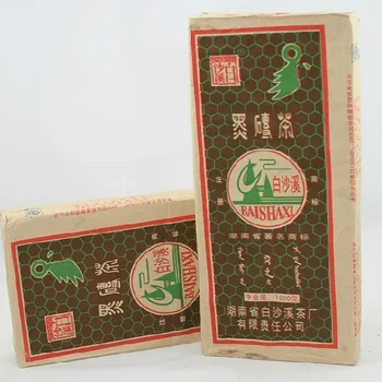 DZ-0009 Chá Chinês Chá Orgânico de Hunan Ahn de chá preto verde tijolo de chá de chá preto chinês China chá Alta Montanha do Chá Para a saúde