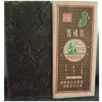 DZ-0009 Chá Chinês Chá Orgânico de Hunan Ahn de chá preto verde tijolo de chá de chá preto chinês China chá Alta Montanha do Chá Para a saúde