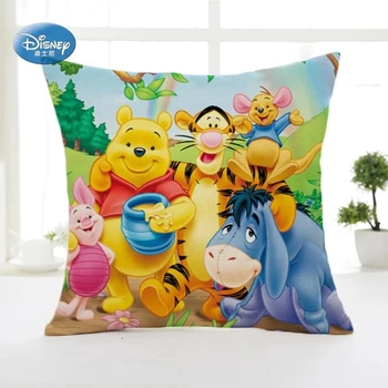 Dos desenhos animados de Disney Bonito Winnie The Pooh Princesa Sereia Decoração/Siesta Fronha Crianças Travesseiro Sem Enchimento Não 45x45cm