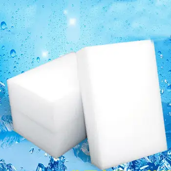 1PCX Melamina Esponja Branca Esponja de Borracha Melamina Limpador Multi-Funcional Eco-Friendly Cozinha Borracha 100*60*20mm