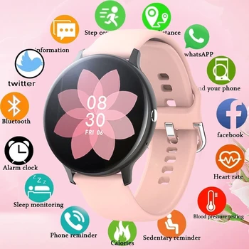 GEJIAN Senhoras de Chamada Bluetooth Smart Watch Mulheres Impermeável Esportes Relógio de Fitness Health Tracker Novo Leitor de Música smartwatch Homens