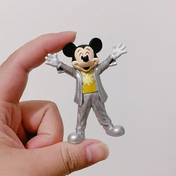 2PCS 5cm de Tokyo Disney genuíno último fim de carga a granel abraçando a boneca Minnie do Mickey Pato Donald flor millet rato Mickey