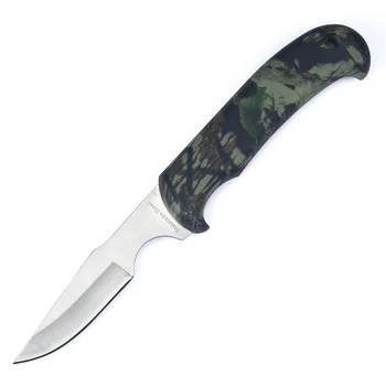 Frete grátis Nova lâmina fixa bordas afiadas acampamento de caça tático de sobrevivência faca com alça ABS Exterior ferramenta