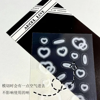 O Coreano Ins Anjo De Amor Colorido Bonito Etiquetas Envelope Fichas De Vedação Postar Mão Criativa De Conta De Papelaria Adesivo Decorativo