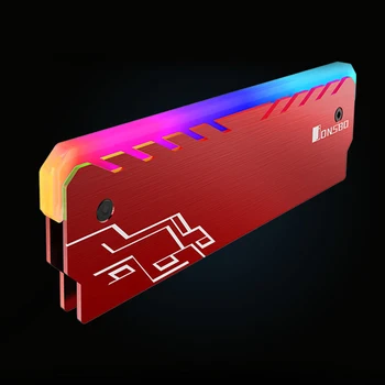 Multi-funcional RGB RAM Dissipador de calor Durável Prático do ambiente de Trabalho Clássico de PC DDR sdram DDR3 de Memória DDR4 de Refrigeração Espalhador de Calor do Refrigerador