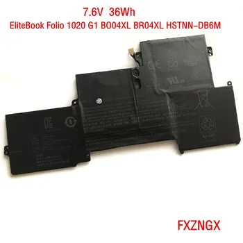 7.6 V 36Wh Novo BO04XL Bateria para HP EliteBook Genuíno 1020 M5U02PA M0D62PA HSTNN-DB6M BR04XL Série
