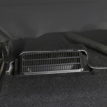 2pcs de Carro da Saída de Ar Tampa do Tesla Model 3 Sob o Assento de Ventilação de Ar, Anti-reboque, Capa de Poeira Acessórios X37F