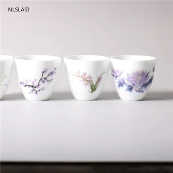 2pcs/muito Estilo Japonês Xícara de Chá de Cerâmica Único Copo de Xícara Pequena de Chá, Xícaras Pequenas de Café, Copos de Chá em Casa Mesa da Sala Ornamentos