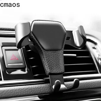 A gravidade Montagem do Carro Para o Telefone Móvel Carro de Ventilação de Ar Clip de Suporte de telefone Celular Suporte de GPS Para iPhone 11 XS X XR 7 a Samsung, Huawei