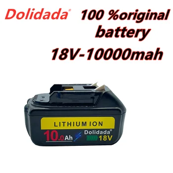 2021 novo bl1860 recarregável da bateria 18 V 10000mah Makita Li ion 18 V bateria bl1840 bl1850 bl1830 bl1860b LXT 400 + carregador