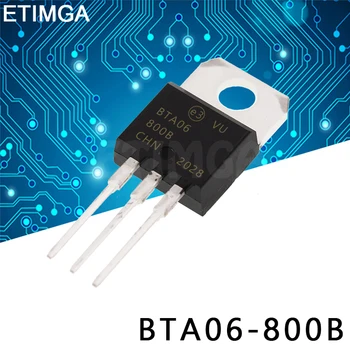 10PCS/LOT BTA06-800B BTA06-800C A-220 Transistor 8A 600V BTA06800B BTA06800C BTA06800