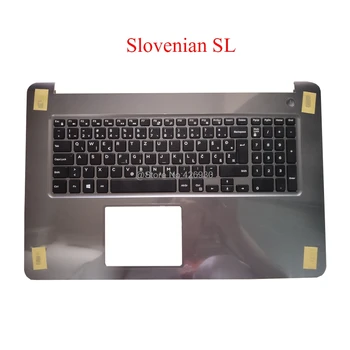 Laptop apoio para as Mãos AR SL SW RU teclado Para DELL Inspiron 17 5765 5767 P32E 04CFRC 4CFRC 0XKX18 XKX18 0RD7KK 061CRH 0SV54N novo