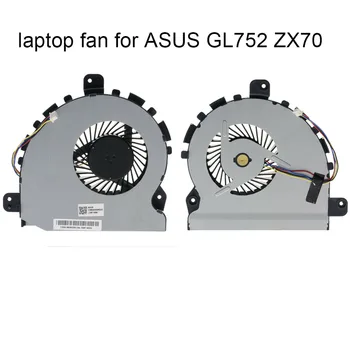 Portátil Ventilador de Refrigeração da CPU para Asus ROG GL752 GL752VL GL752V GL752VW ZX70V 13NB0A40AM0101 NS85B04-15F16 notebook cooler fãs Novo