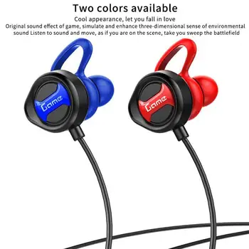 G31 Controle de Fio de Jogos de Fone de ouvido 3,5 milímetros de Interface de E-Sports, Com Microfone do Fone de ouvido de Redução de Ruído Portáteis de 360 Graus de Ajuste