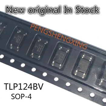 10PCS/LOT TLP124BV SOP4 P124BV TLP124 Fotoelétrico acoplamento chip